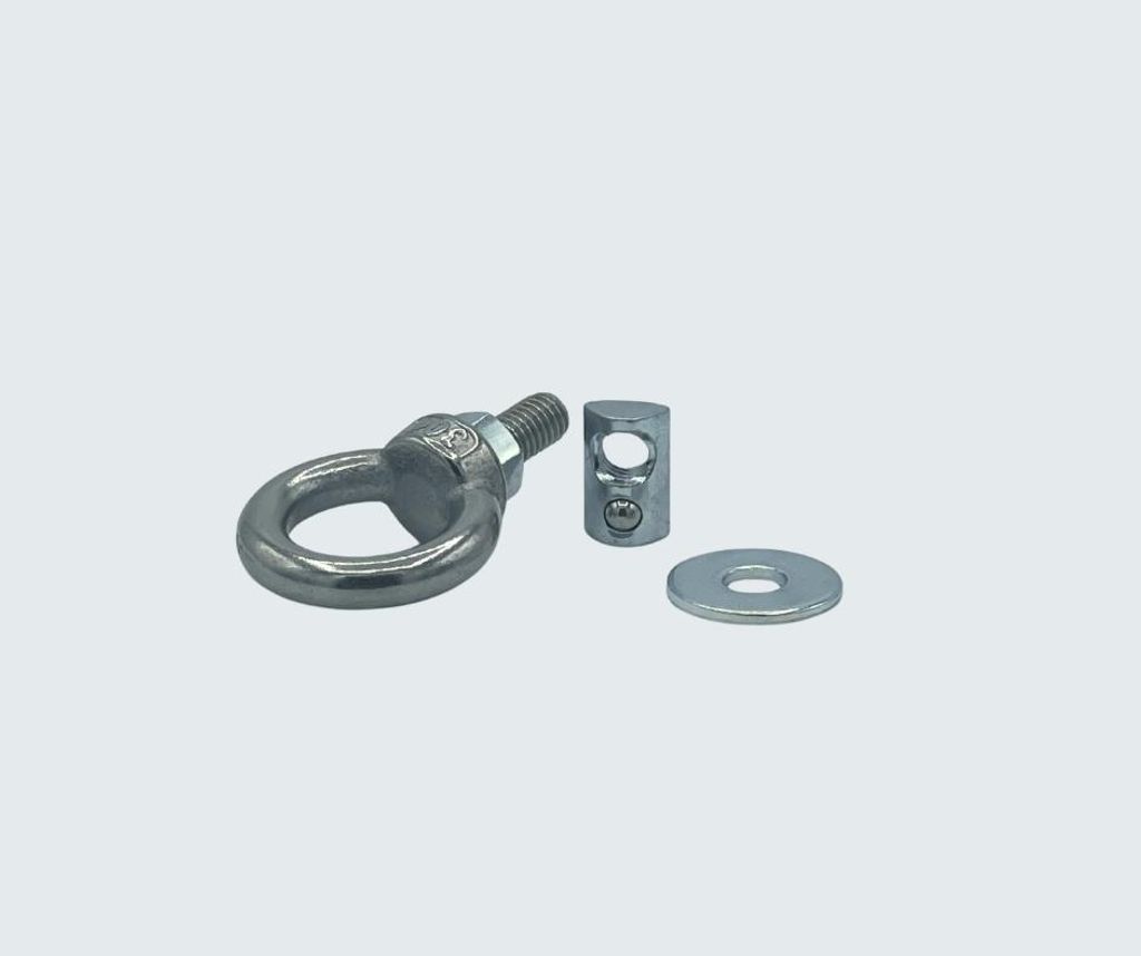Ringschraube Edelstahl M5, Nut 6 – A2 DIN 580 Augenschraube, Kran Öse