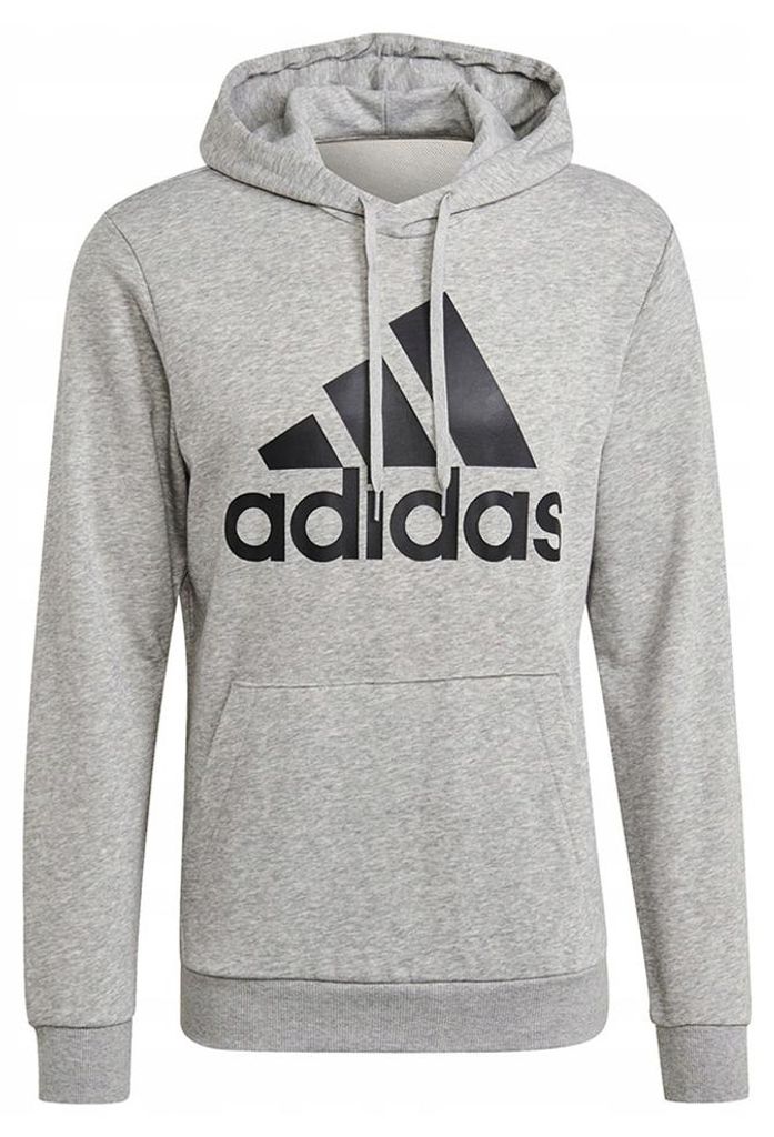 Adidas - "Essentials" Kapuzenpullover für Herren PP613 (S) (Grau/Silber)