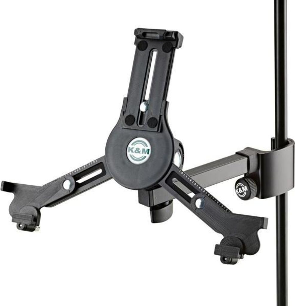 K&M 19791 Tablet-PC-Halter schwarz Produktbild 