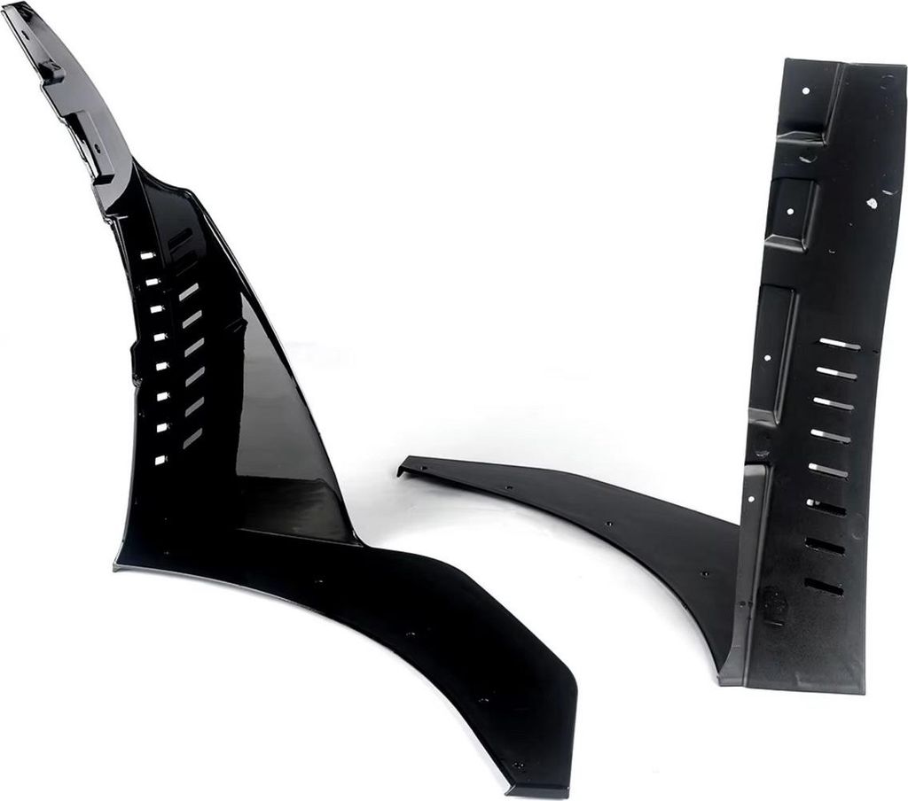 Front Splitter Winglets Stage 3 Gloss Schwarz für Corvette C7 Z06 (2014–2019) – Autozubehör