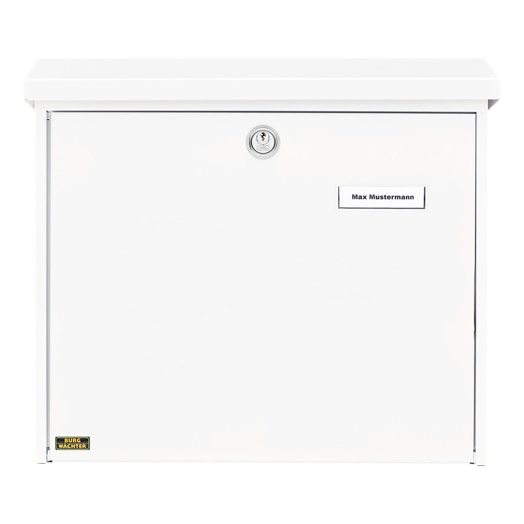 BURG-WÄCHTER Briefkasten Comfort 913 W ohne Zeitungsfach Produktbild 