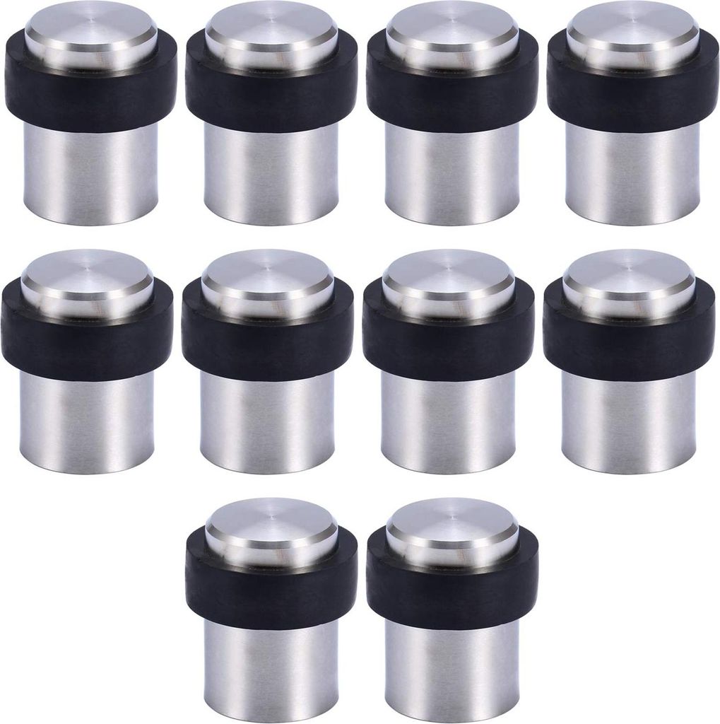 Edelstahl-Tš¹rstopper Leise, bodenstehend, zylindrischer Tš¹rstopper