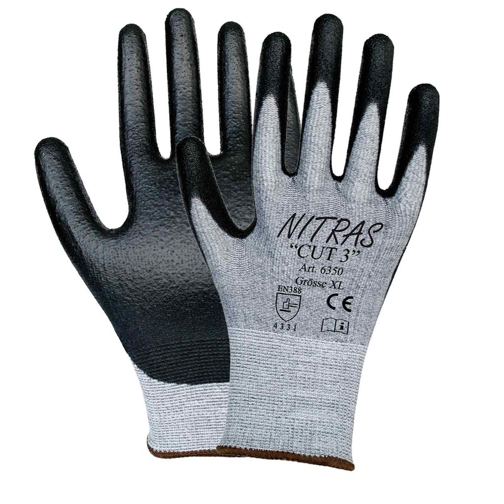 NITRAS 6350 CUT3, Schnittschutzhandschuhe, Produktbild 