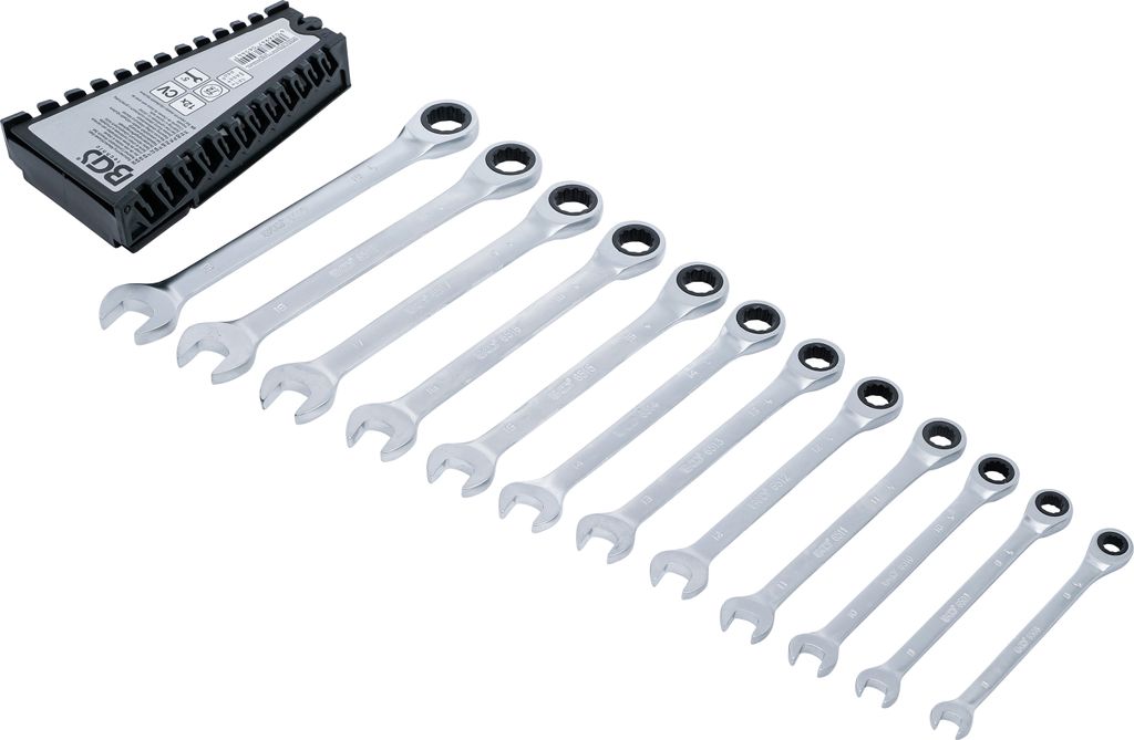 BGS technic Ratchet Combination Wrench Set, 1,58 kg