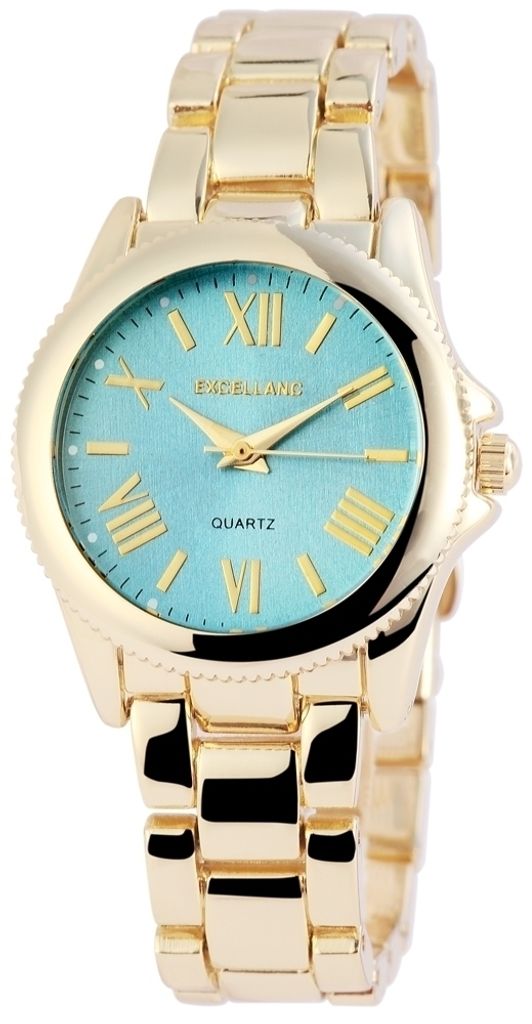 Excellanc Damenuhr mit Metallarmband