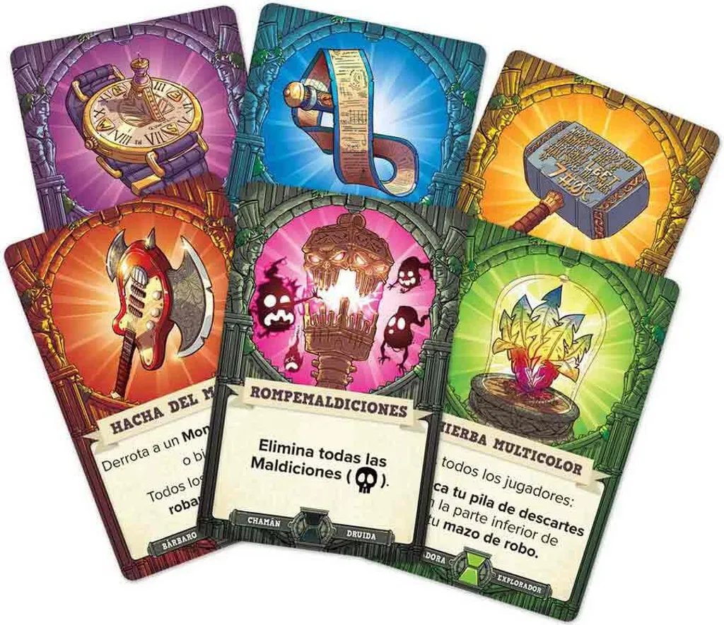 Jeu de société rapide 5 Minute Dungeon multicolore édition Wiggles 3D - 2