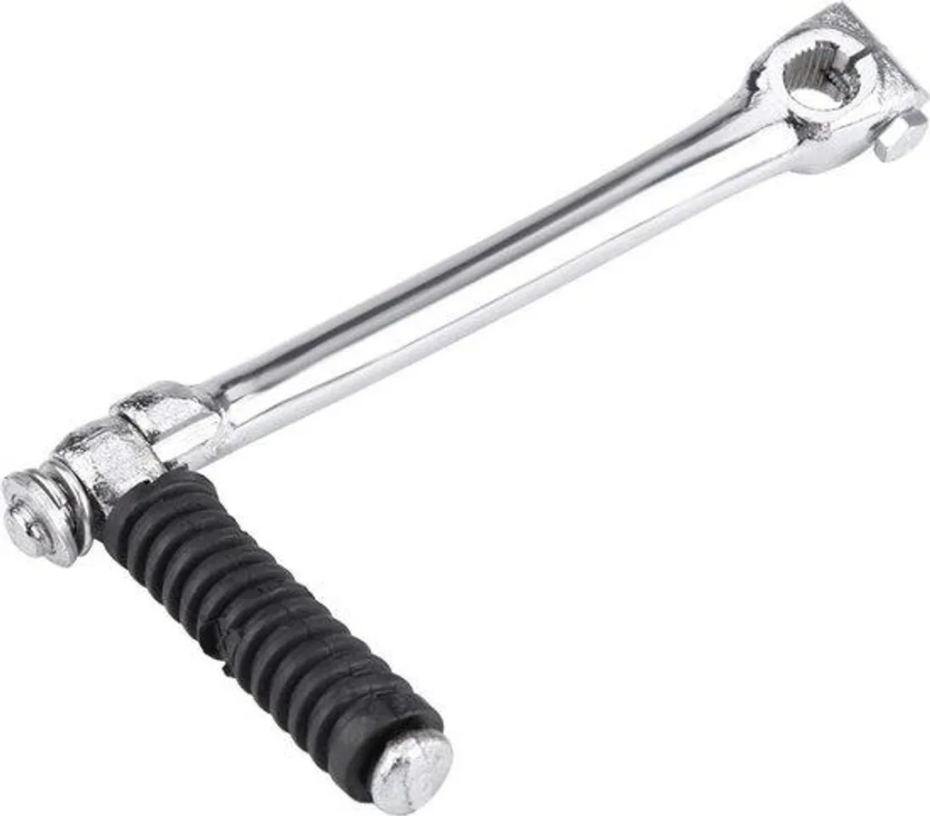 Pédale de démarrage inox antidérapante pour moto cross 70cc à 125cc