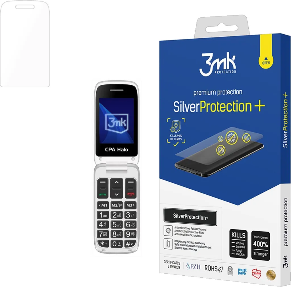 Protezione Premium CPA Halo 25 - 3mk SilverProtection+ Silver