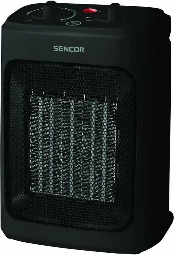 SENCOR Radiateur Céramique Noir 2000W Chauffage d'Appoint Électrique