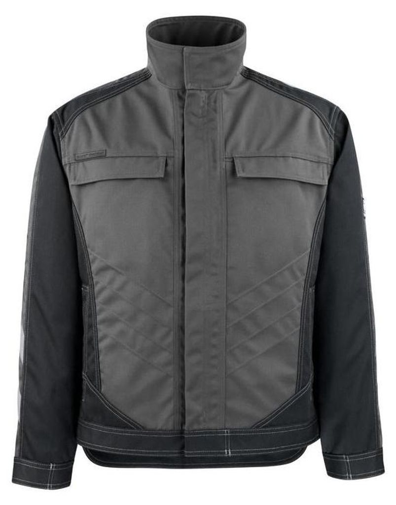 MASCOT Mainz Arbeitsjacke Größe 4XL, dunkelanthrazit/schwarz | Packung (1 Stück)