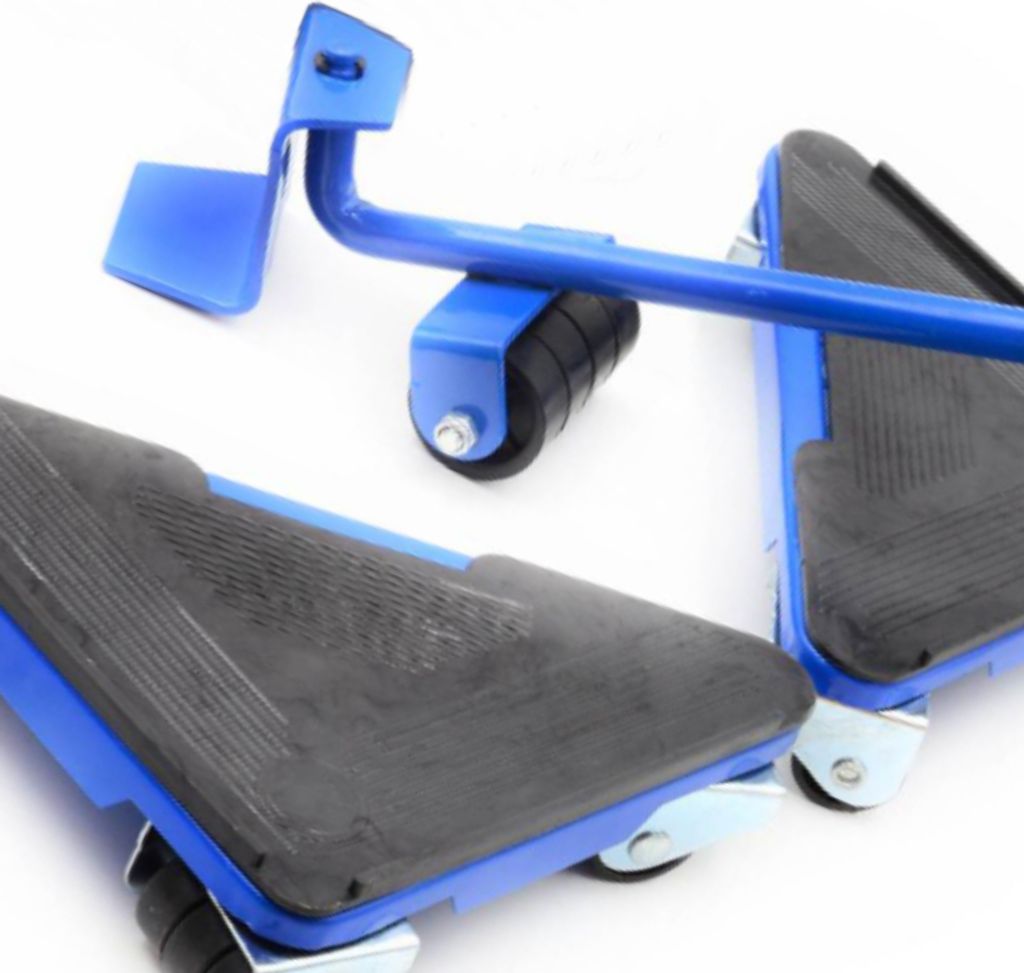 GEKO | Set di rulli per il trasporto di mobili, 300KG, 5 Immagine del prodotto 