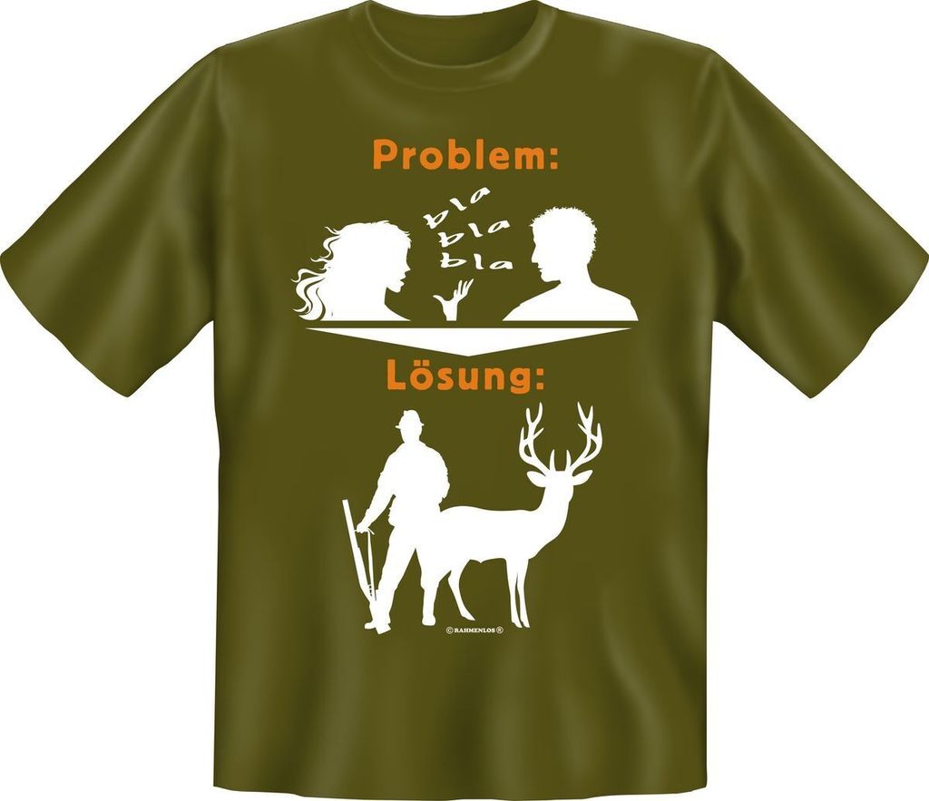Problem - Lösung Jagen - Textilien - T-Shirt