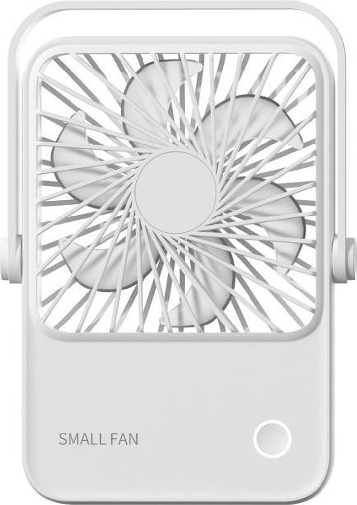 Tischventilator mit verstellbarem Ständer HX-122 weiß