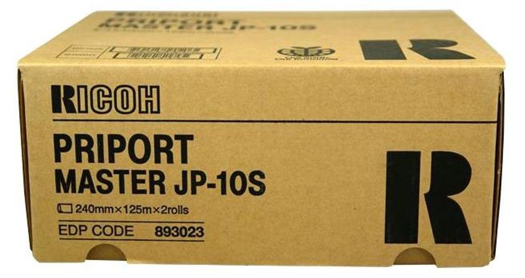 Ricoh JP10S - Rouleau master d'impression A4 (210 x 297 mm) Image du produit 