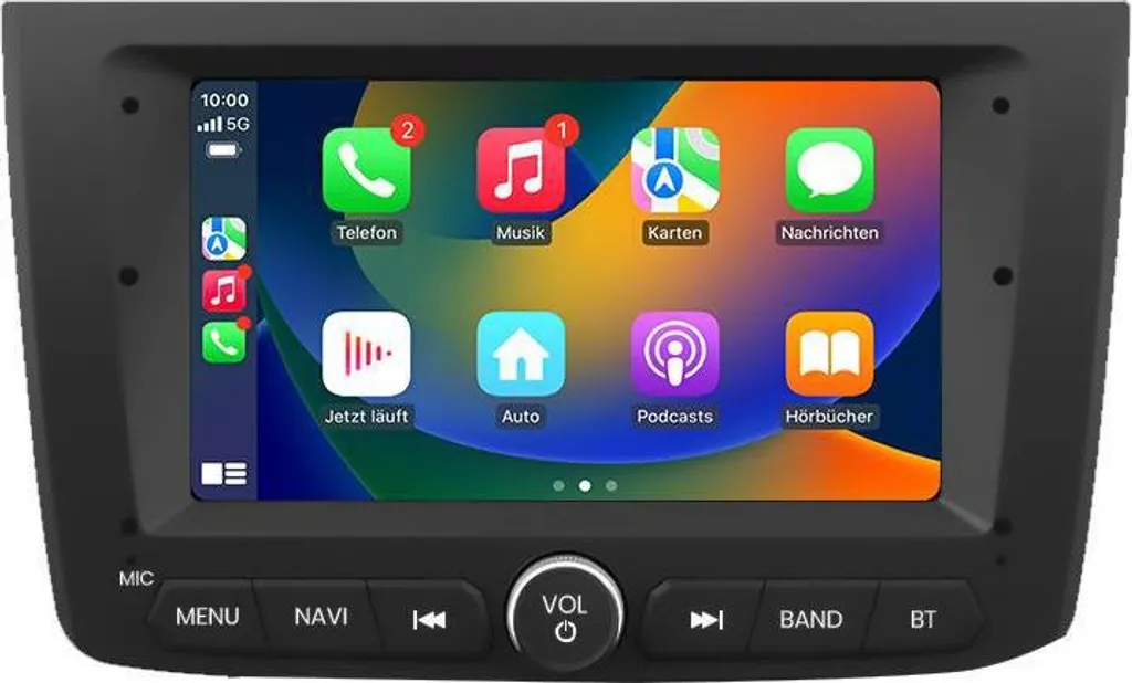 Autoradio Android da 7 pollici con 64 GB per Alfa Romeo Mito 2008-2019 CarPlay Android Auto Navigatore Bluetooth DAB+ Telecamera posteriore - 1