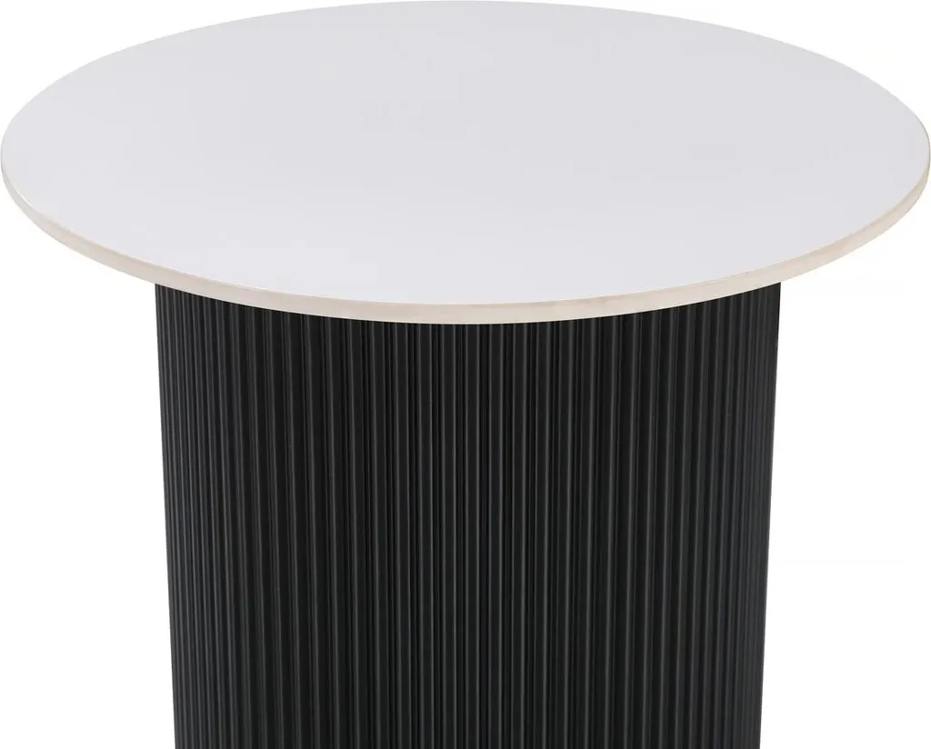 Table d'appoint céramique Eclat : Meuble Blanc Durable et Anti-tache