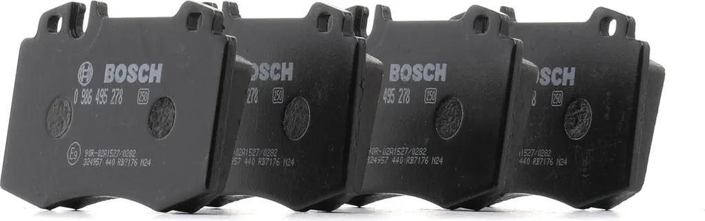 Plaquettes de frein avant BOSCH 0 986 495 278 pour MERCEDES-BENZ SL R129