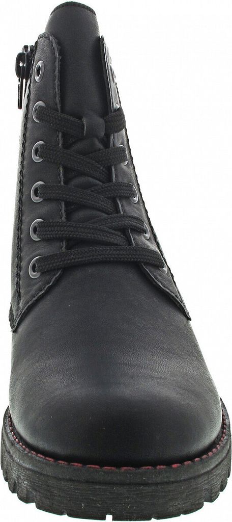Rieker Schnürstiefel - Tiefschwarz Kunstleder Größe: 39 Produktbild 91