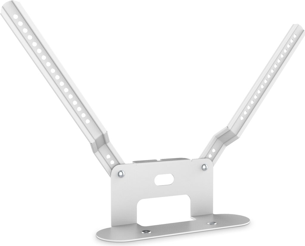 conecto CC50651 Halterung zur direkten Montage am TV, kompatibel mit SONOS BEAM Soundbar, Traglast: 5kg, weiß