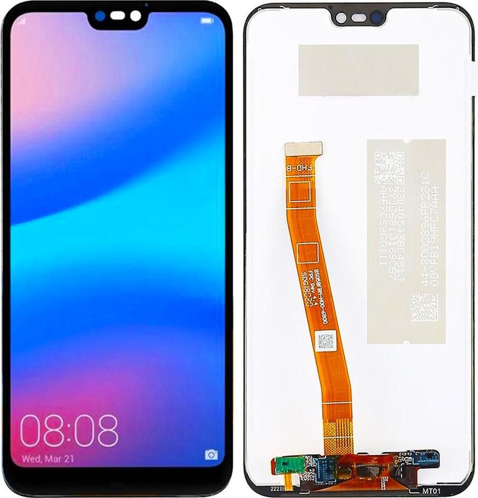 Schermo LCD originale per Huawei P20 LITE ANE-LX1 Nero Immagine del prodotto 
