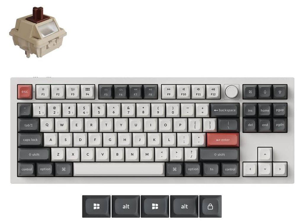 Keychron Q3 Ultra 8K Kabellose Mechanische Tastatur QWERTY Produktbild 