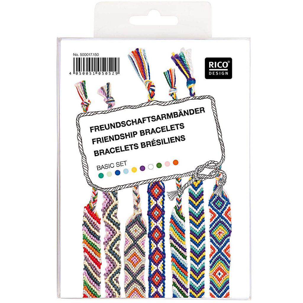 Rico Design | Freundschaftsbänder Set Basic