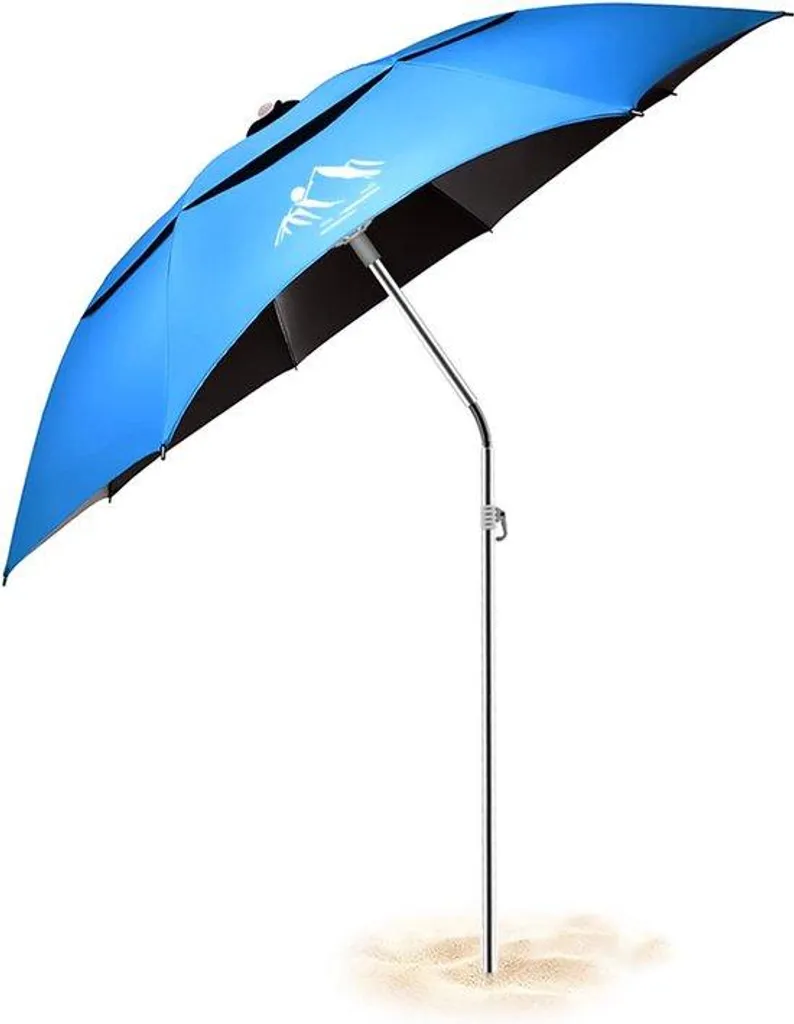 Parasol déporté rectangulaire pour terrasse et jardin avec pied stable