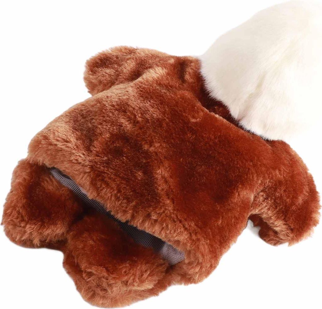 Plüschadler Handpuppen Stofftierspielzeug für Kinder Rollenspiel Geschichtenerzählen