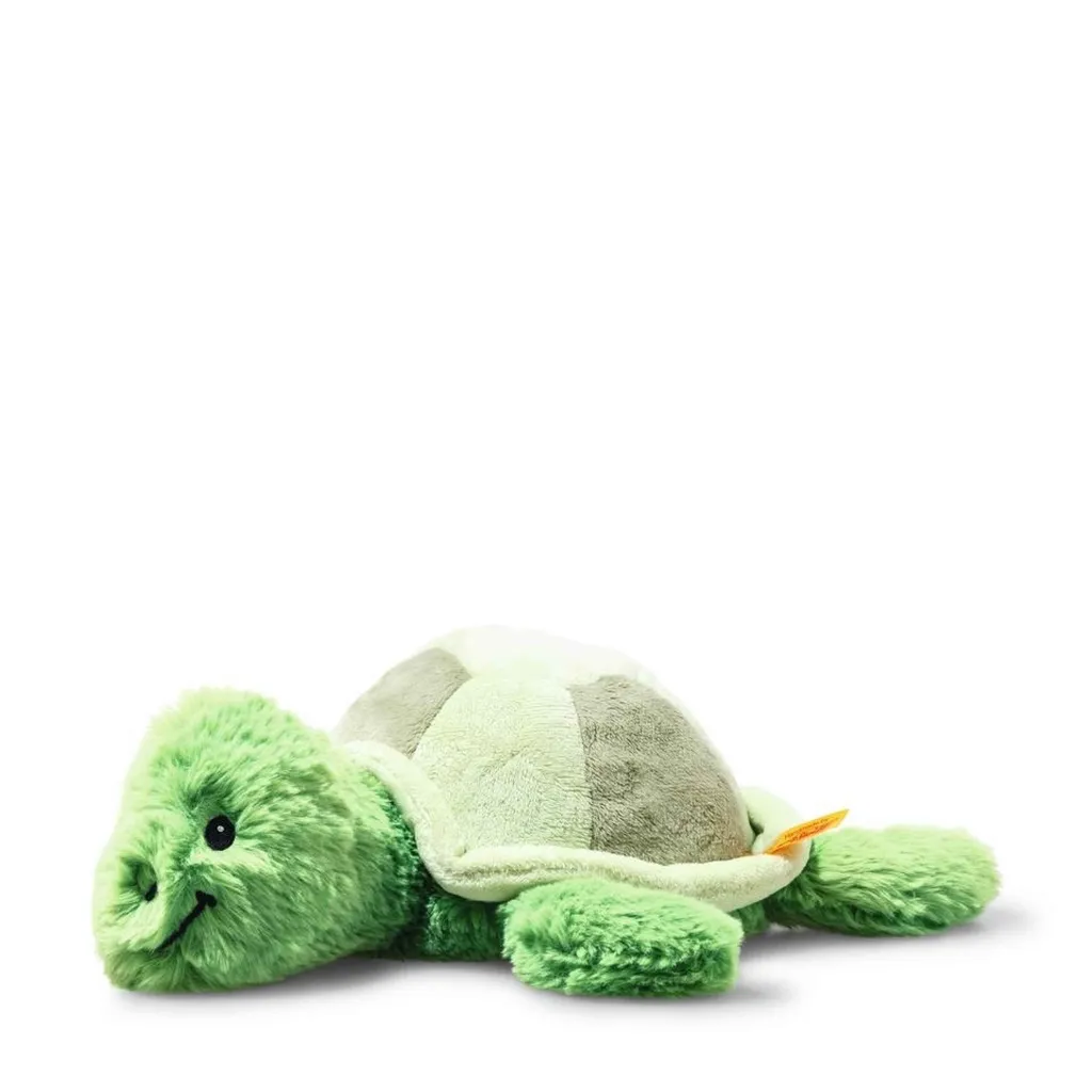 Peluche tortue Steiff Tuggy 27 cm verte - Doudou souple pour bébé