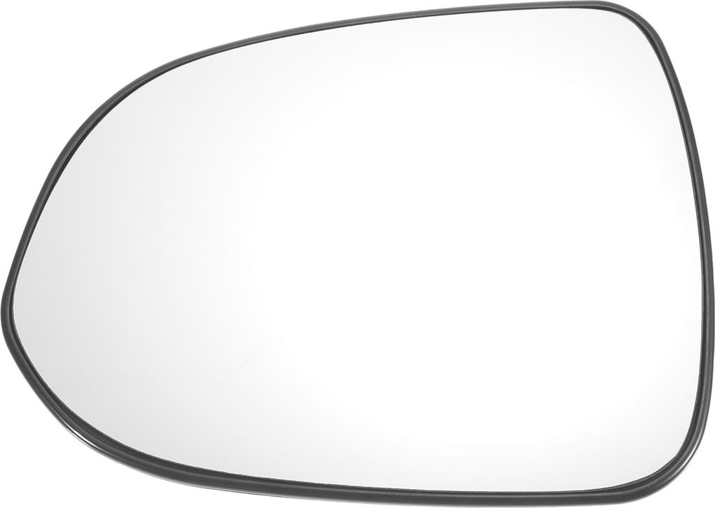 Auto-Rückspiegelglas links mit Rückenplatte, nicht beheizt, weißes Glas für Honda Jazz 2002-2004.