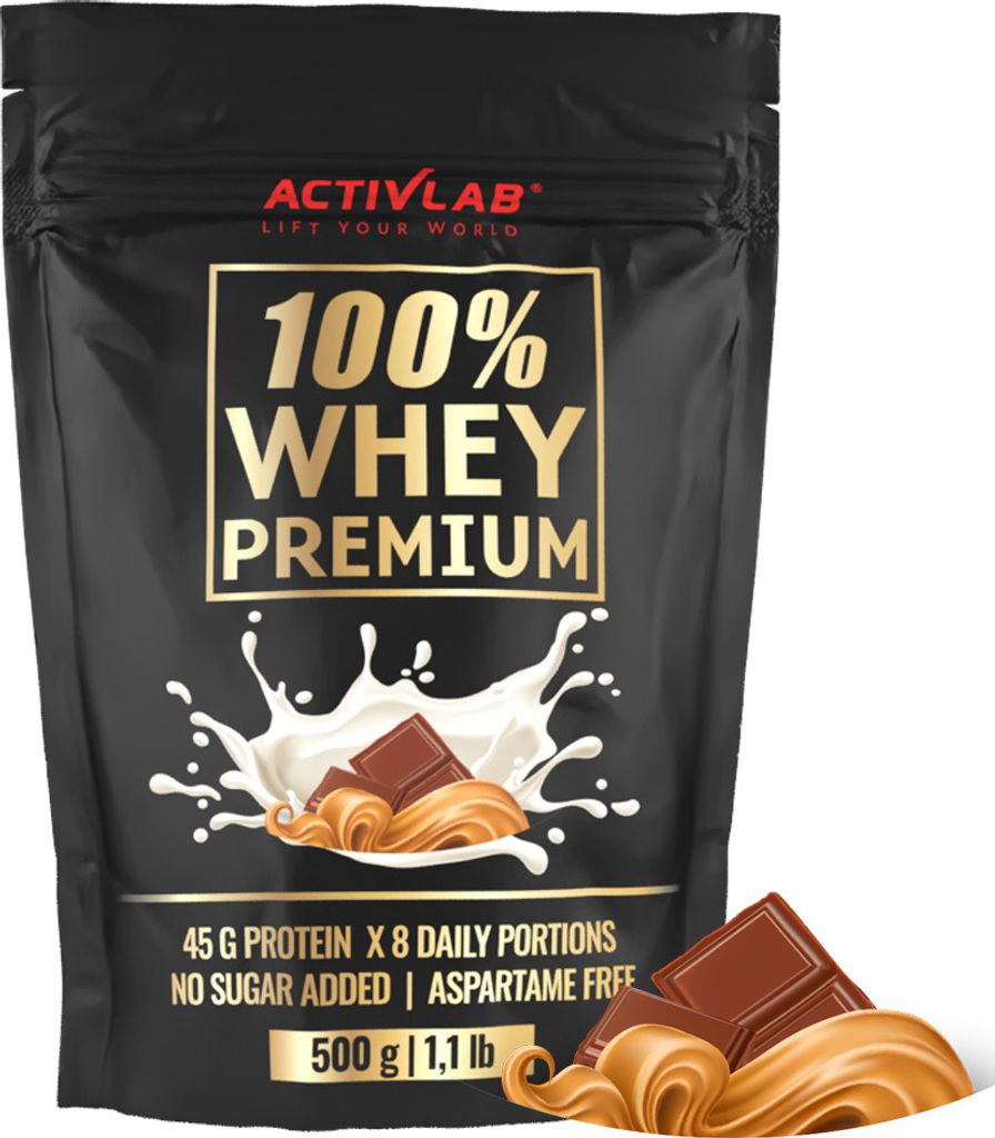 Activlab 100% Whey Premium 500g, hoher Proteingehalt, Produktbild 