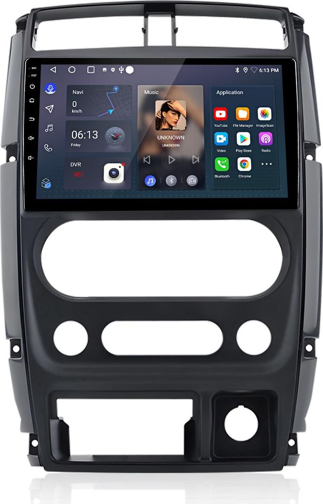 Pre Suzuki Jimny SN 2005-2019 9" Android 15 Autorádio GPS Obrázok produktu 