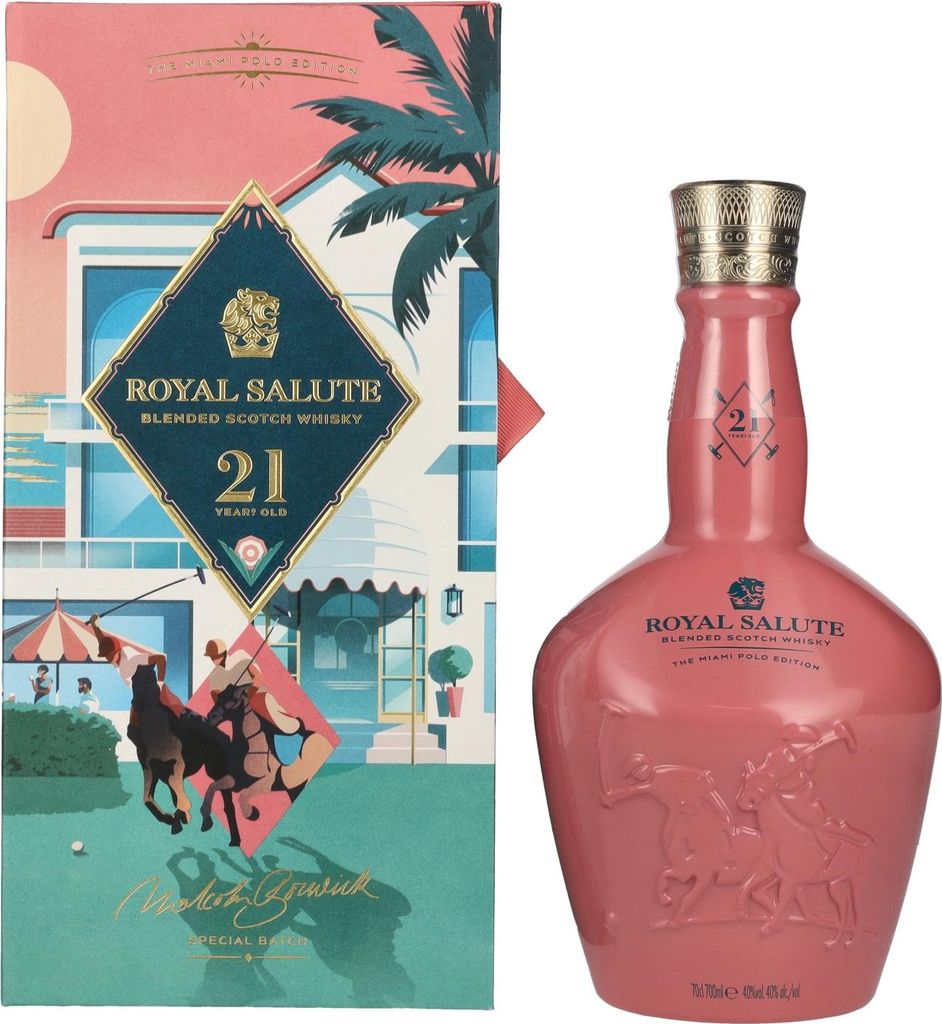 Royal Salute 21 Years Old THE MIAMI POLO EDITION Blended Produktbild 