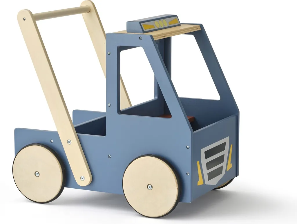 Chariot de marche Aiden Kids Concept en bois pour bébé de 12 mois