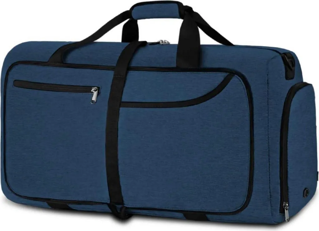 Grand sac de voyage pour déménagement 120L pliable noir NEWHEY de sport