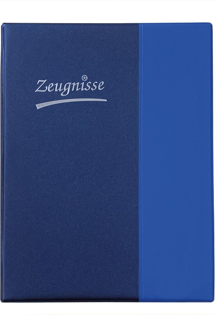 Zeugnismappe/Zeugnisringbuch DIN A4 mit 10 Hüllen / Farbe: Produktbild 