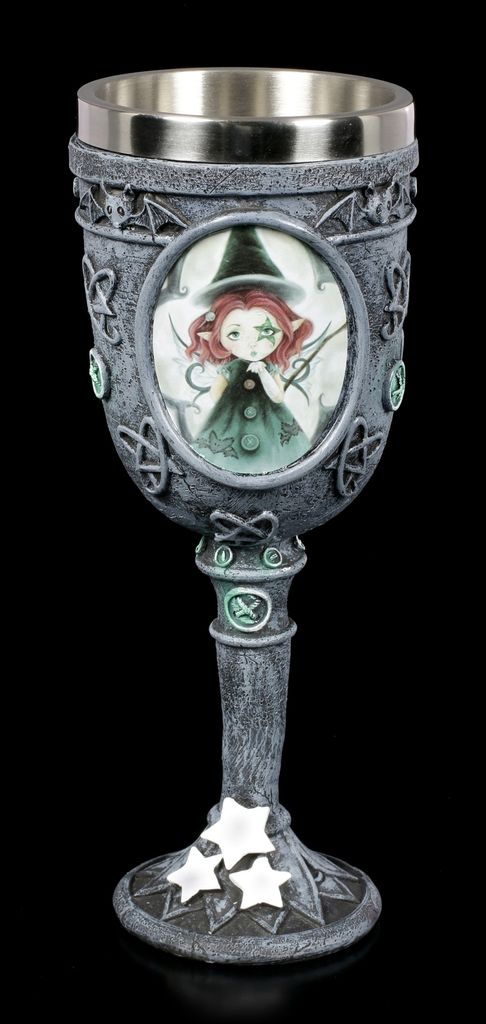Gothic Elfen Kelch - I'll Put A Spell On You - Fantasy Tisch Deko