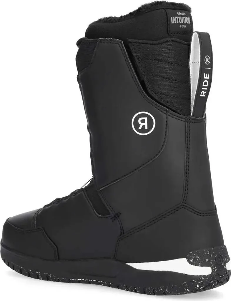 Boots Snowboard Ride Lasso Noir 29.5 avec Semelle Michelin Antidérapante