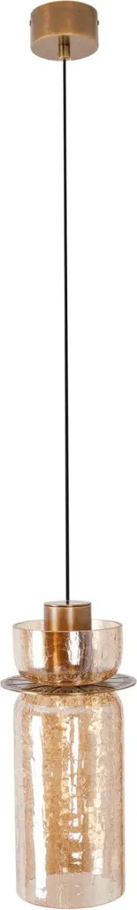 Éclairage LED Doux pour Grands Espaces | Lustre Ambre Maxlight 220cm