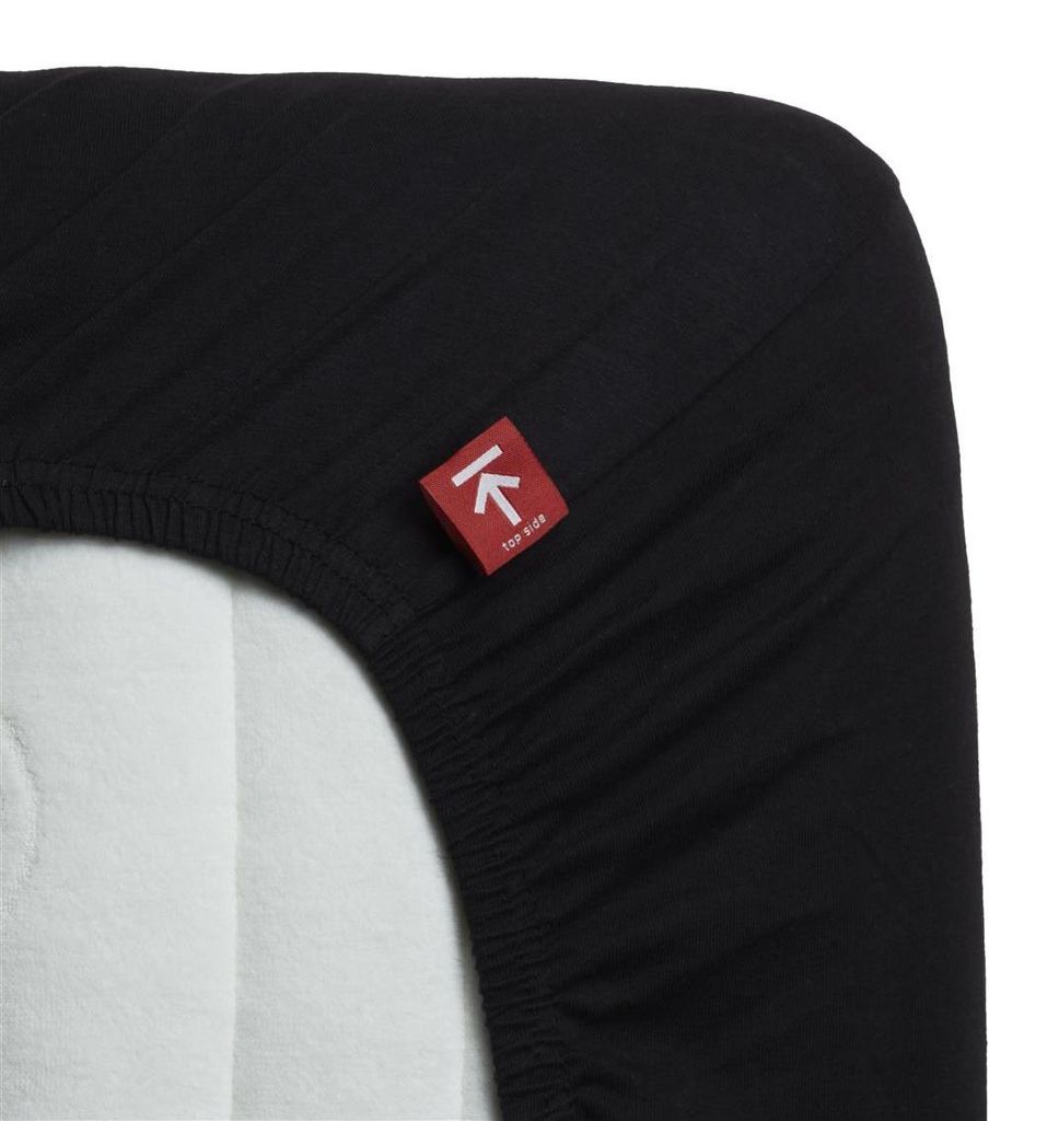 Beddinghouse Spannbettlaken BH Jersey Stretch HL_Black_UV_UV_160x200/220 160 x 200/220 cm, Pocket depth: 40 cm 1 Spannbettlaken
