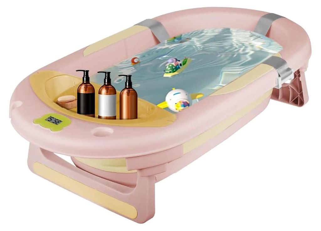 Kinderbecken PP+PTE rutschfeste faltbare Badewanne für Produktbild 