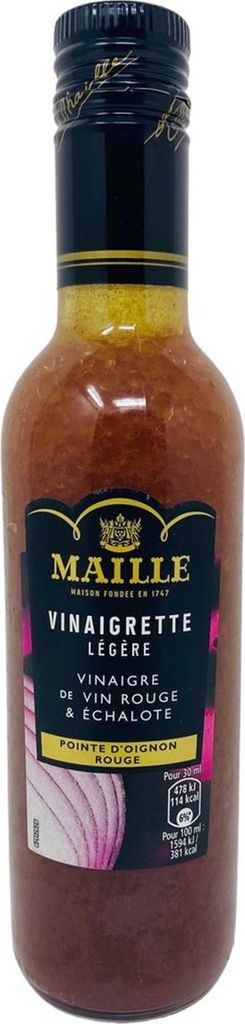 Maille Vinaigrette mit Rotweinessig & Zwiebeln – Frischer Geschmack für Ihre Salate