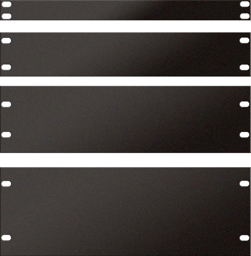 Showgear 19 inch Blind Panel Black 1HE