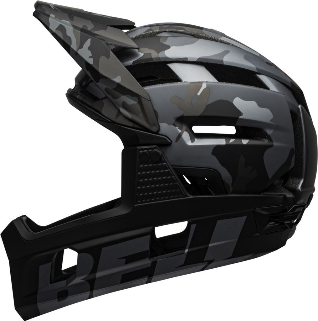 Bell Super Air R Spherical Fahrradhelm matte/gloss black L Schwarz