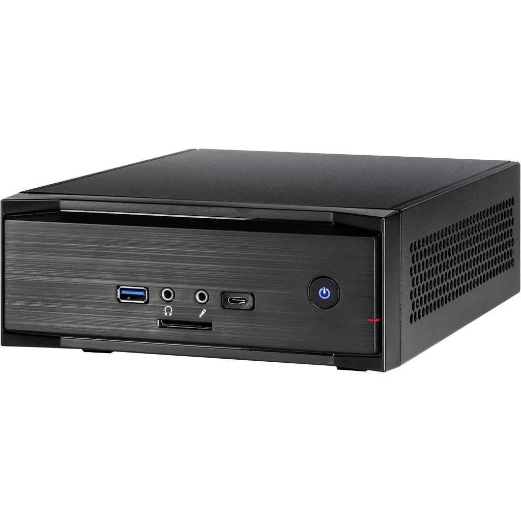 Inter-Tech MW-01 II Mini-ITX Case 88881244 | Chassis compatto USB-C SDXC - 4