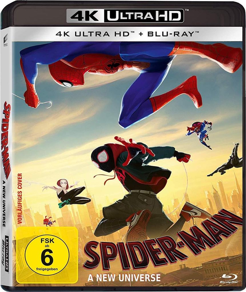 PLAION Spider-Man: A New Universe (4K-UHD+Blu-ray), Film, Produktbild 