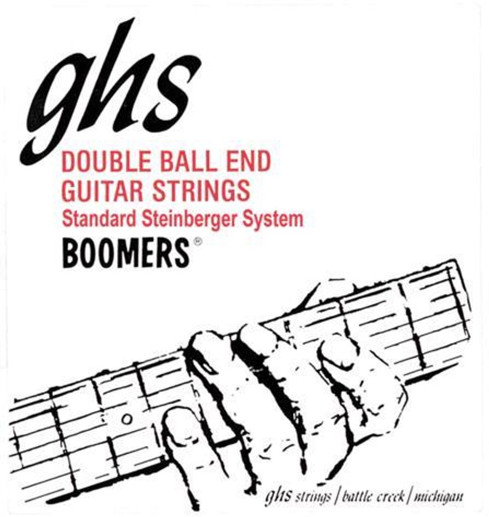 GHS Double Ball End Boomers Steinberger 10-46 Saiten für E-Gitarre