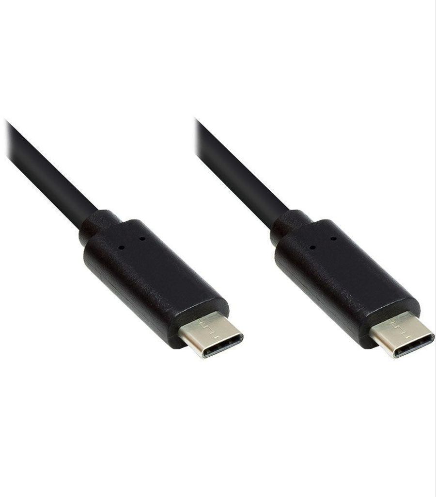 Good Connections USB 3.1 (Gen.1) Kabel USB-C schwarz 0,5m