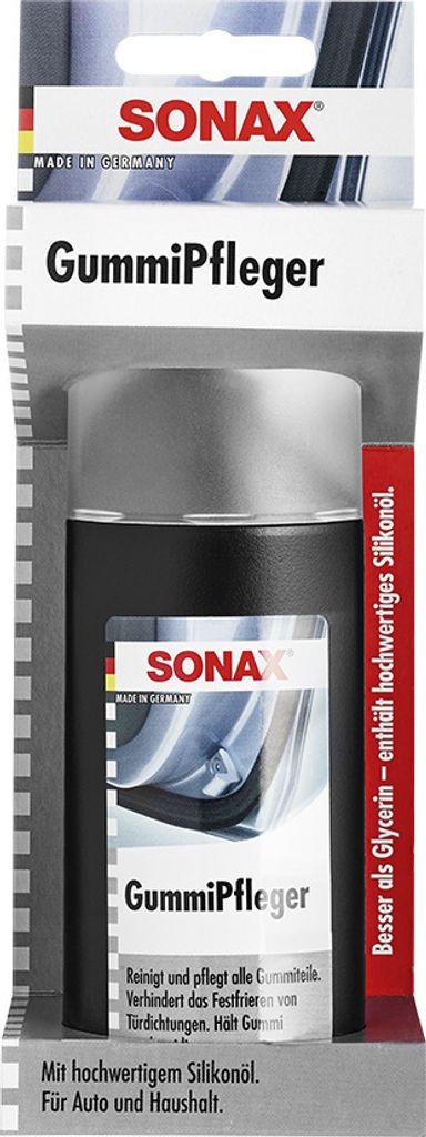 SONAX Gummipfleger 100ml Stift mit Schwammapplikator Produktbild 