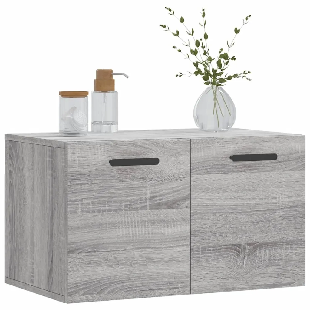 SYFAX™ Mobile Muro 60x36.5cm Grigio Sonoma | Montaggio Semplice - 3